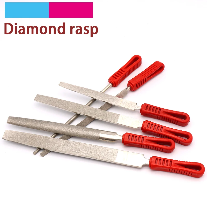 

1pcs 6/8/10/12 inch Diamond File Assorted Rasp Diamond Needle Knife Woodworking Repair Jewelry Wood Grinding Hand File Tools