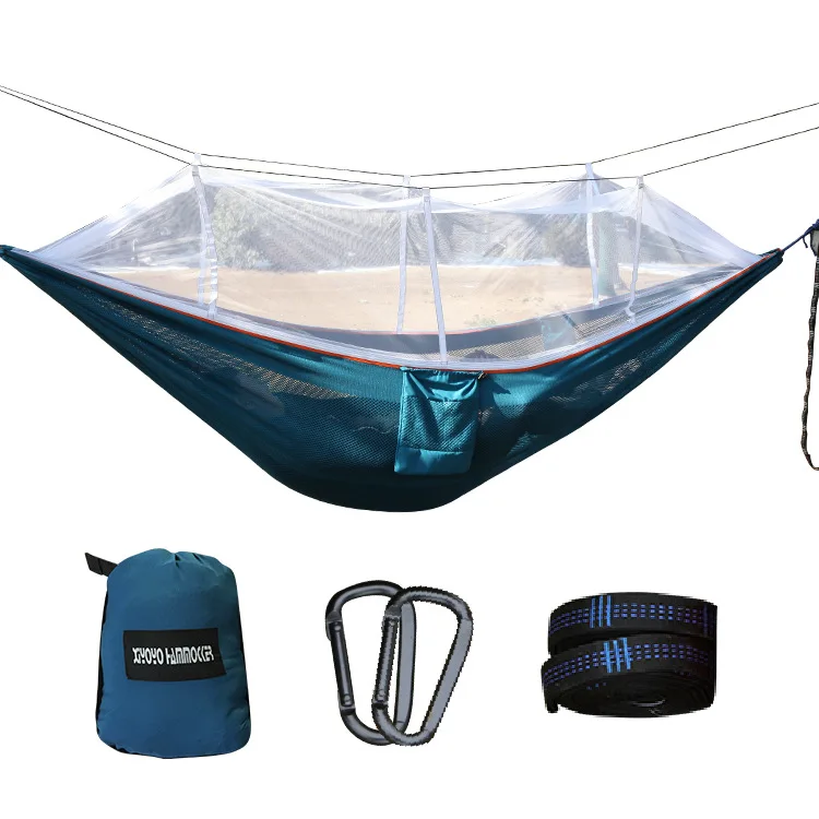 

Outdoor Leisure Products Camping New Mosquito Repellent Bed Plus Ice Wire Anti Rollover Hammock
