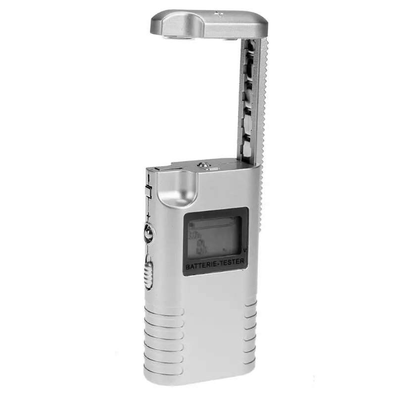 Портативный ЖК-цифровой тестер батареи Универсальный тестер батареи