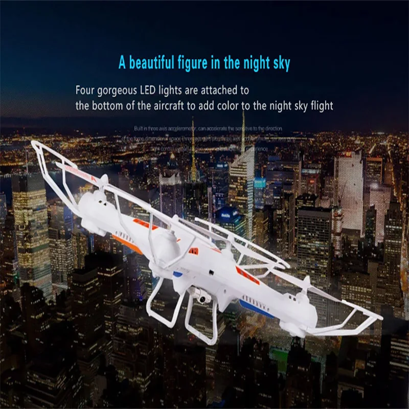 

HWLIWAY RC Drone with Wifi 2MP Camera 6 Channel 2.4GHz Remote Control Helicopter Toys 6 Axis-Gyro Headless Mode Quadcopter