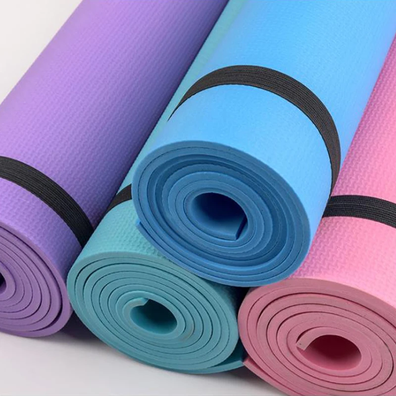 EVA Yoga Mat 4mm Thick Non-slip Fitness Pad For Yoga Exercise Pilates