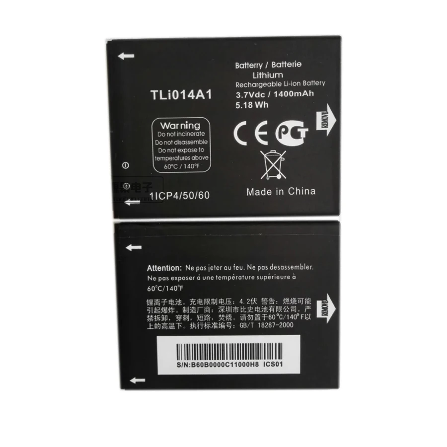 

In Stock TLi014A1 Battery For Alcatel Pixi 3 4.5" 4027 4027A 4027D 4027X 4010 4010D 4012 4030 4030D 4030A 5020 5020D Cellphone