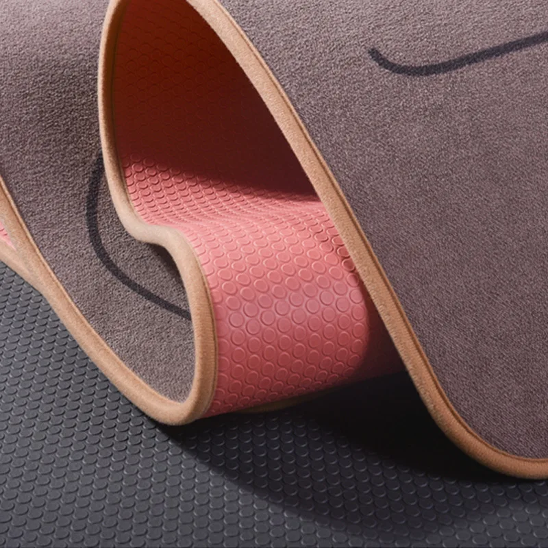 Superfine fiber TPE Yoga Mat Non Slip Gym Mat for Fitness Exercise