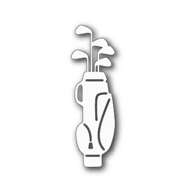 

Naifumodo Golf Bag Metal Cutting Dies Cutting Scrapbooking and Card Making Album Embossing Stencil Crafts Die Cut 2019 New Dies