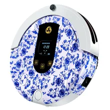 Новейшая влажная сухая Швабра робот моющий резервуар для воды Авто перезаряжаемый WiFi робот пылесос