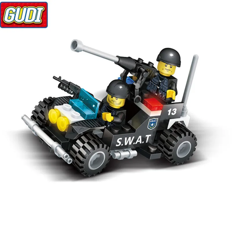 Aliexpress.com : Buy SWAT Assault Vehicle 79 pcs Mini