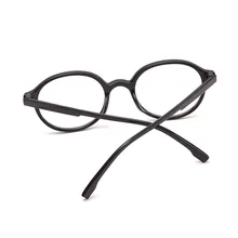 Anti Blue-Ray Mirror PC Frame Glasses Flat Round Glasses for Students Office Use TT@88