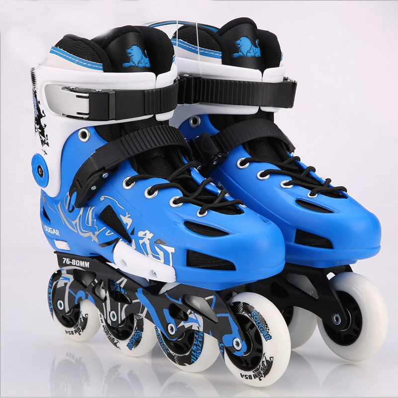 JK Cougar MZS307 роликовые коньки скольжение слалом свободный Скейтер коньки для взрослых детская обувь для роликов кроссовки P8