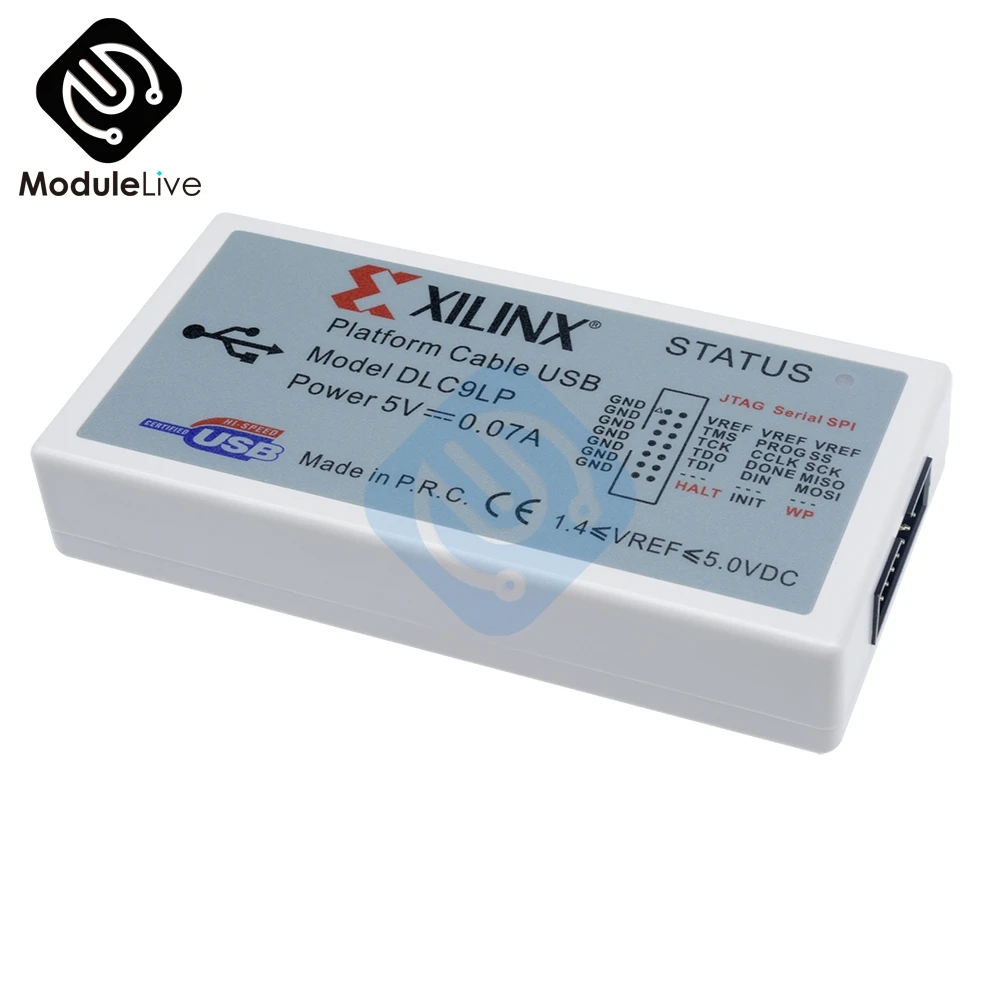1 комплект Xilinx Платформа USB кабель для загрузки Jtag программист FPGA CPLD C-Mod XC2C64A LVTTL LVCMOS 3,3 В 2,5 в 1,8 в 1,5 В JTAG SPI воздействие