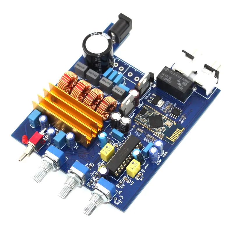 Плата усилителя Bluetooth TPA3116 + LM1036 2*50 Вт|speaker protection|bluetooth 4.0 tpa3116tpa3116 bluetooth |