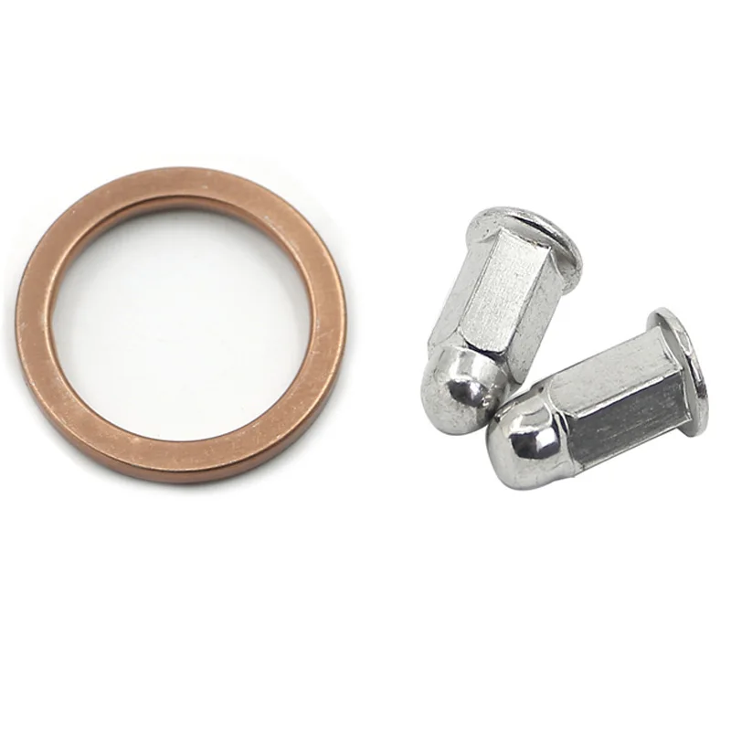 Exhaust Manifold Gasket Repair Set for Honda ATV ATC200S ATC200X