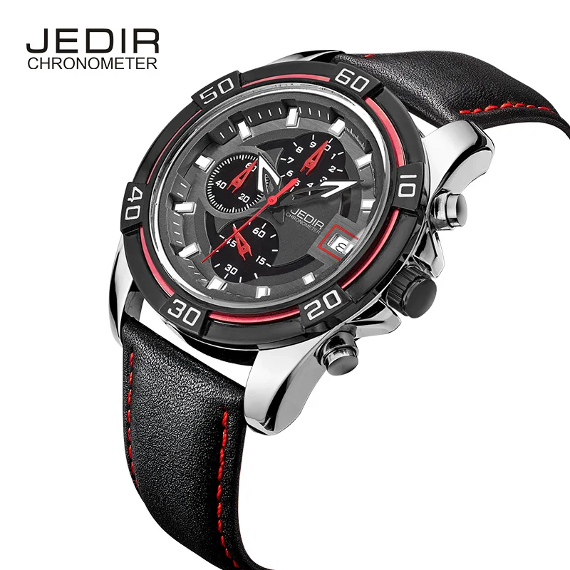 

Mens Watches Top Brand Luxury Men'S Sport Chronograph 6 Hands Date Function Casual Quartz Watch montre homme