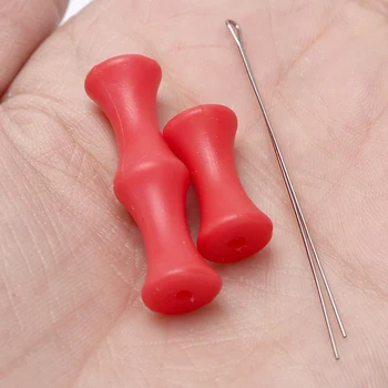 

1Pcs Bowstring Finger Saver Tab For Recurve Bow Silicon Finger Release Instead of Glove or Finger Tab Nock Point