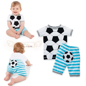 

Baby's Sets Baby Clothing baby boy's two pieces sets t shirts+pants cotton 80cm-100cm baby summer apparel casual hot fashion