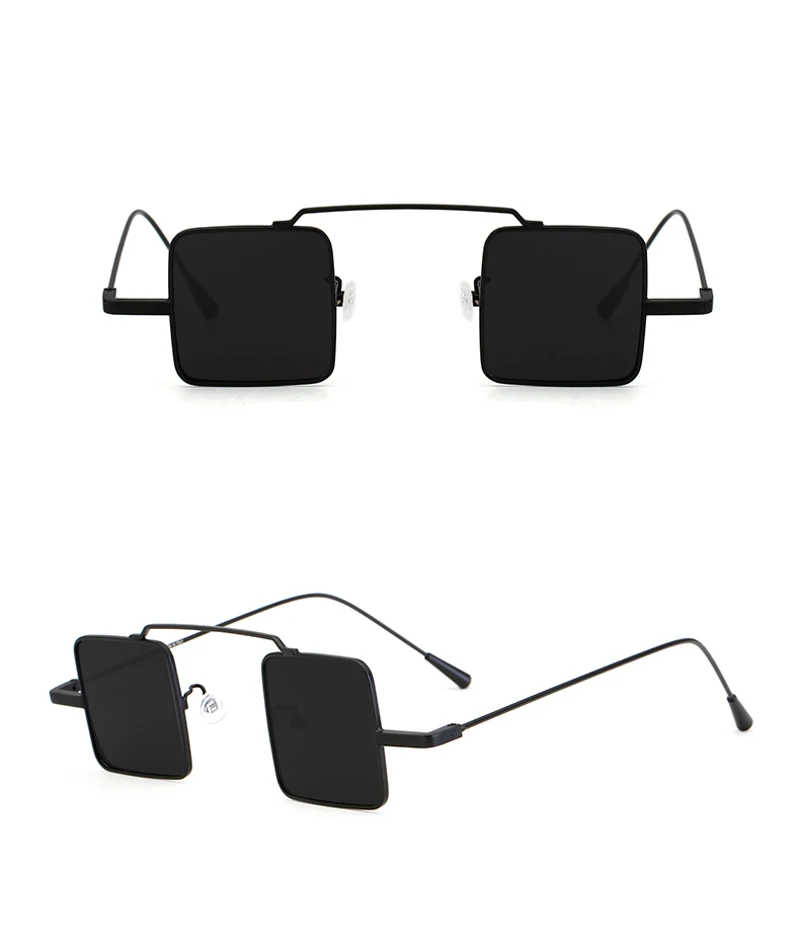 small square sunglasses men metal 5021 details (4)