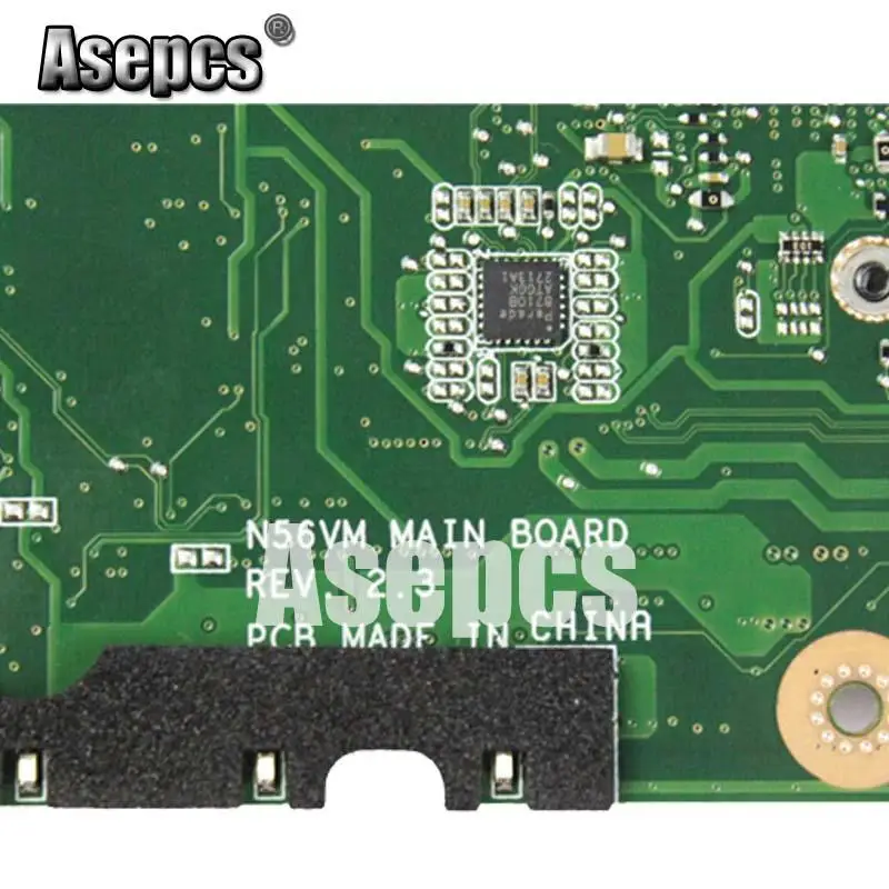 Asepcs N56VZ/N56VM материнская плата для ноутбука ASUS N56VB N56VM N56VZ N56VJ N56V Тесты оригинальная материнская плата GT650M-2G Поддержка i3 i5 i7