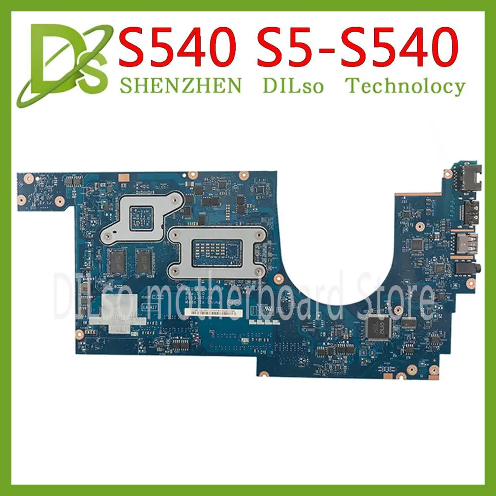 awesome  KEFU VIUS6 LA-A171P Laptop Motherboard For Lenovo Thinkpad S540 S5-S540 motherboard I5-4200U CPU 10