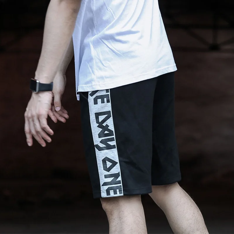 Japan Style Summer Mens Shorts Vintage Loose Shorts Casual Cotton Knee