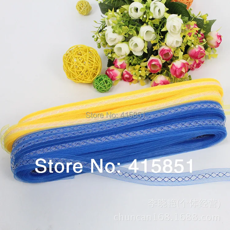 

Free Shopping 2 cm Soft Polyester Netting Plain Veiling Crin Braid For Flexible Sinamay Millinery Hat Trim 100yard/lot