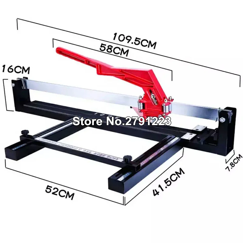800 мм/1000 мм/1200 мм ручной станок для резки керамической плитки ручной Плиткорез керамический фарфор пол стены ручные инструменты портативный