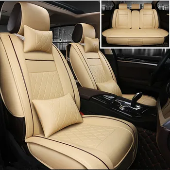 

Universal PU Leather car seat covers For Nissan Qashqai Note Murano March Teana Tiida Almera X-trai auto accessories car sticker
