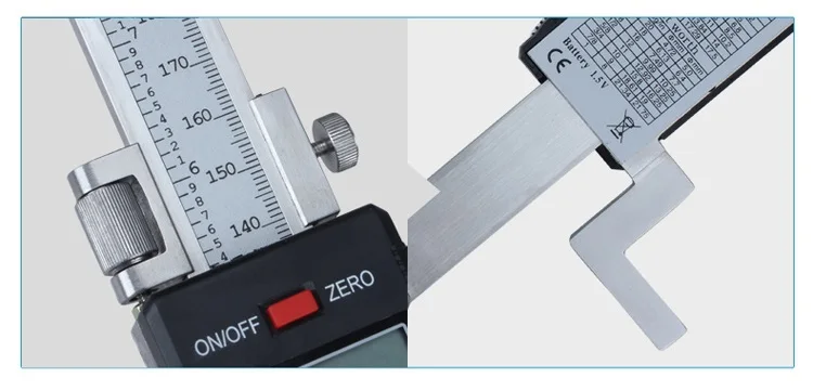 0-600 мм, штангенциркуль с нониусом для ручного колеса, штангенциркуль с горкой для высоты, штангенциркуль для тележки