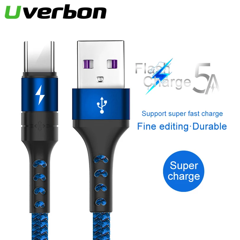 Кабель Micro usb type C 5A провод для быстрой зарядки для Oppo R15 зарядное устройство через Micro Usb кабель для передачи данных usb C зарядка Кабо для Oneplus 6t huawei P20