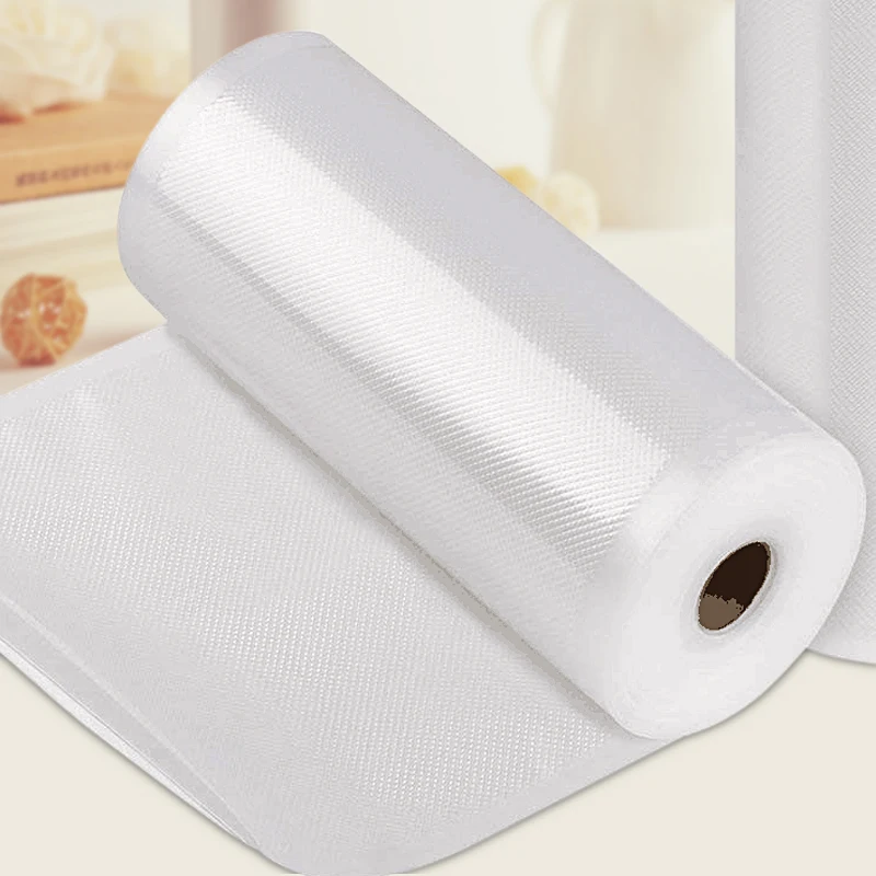 

Home Kitchen Food Vacuum Sealer Bags 12 15 20 25x500cm Film Container Food Sealer Saver Bags Vacuum Packing Machine