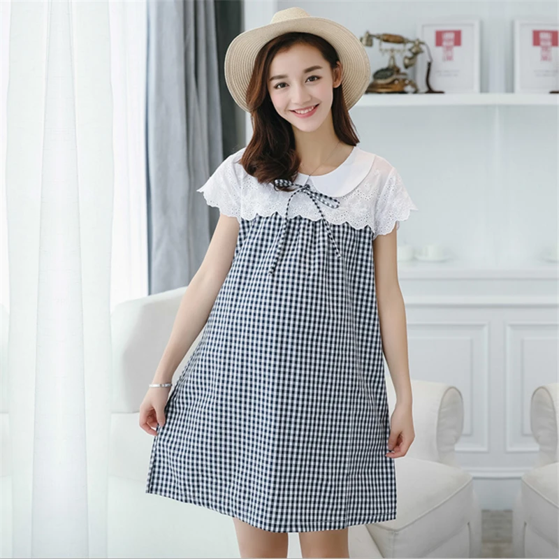 Korean Summer Maternity Clothes Pregnant Dress Clothing Sexy Maternity