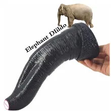 Huge Dildo Animal Penis Elephant Dildo Silicone Dongs Giant Fake Penis Butt Plug Stuffed Stopper Anal