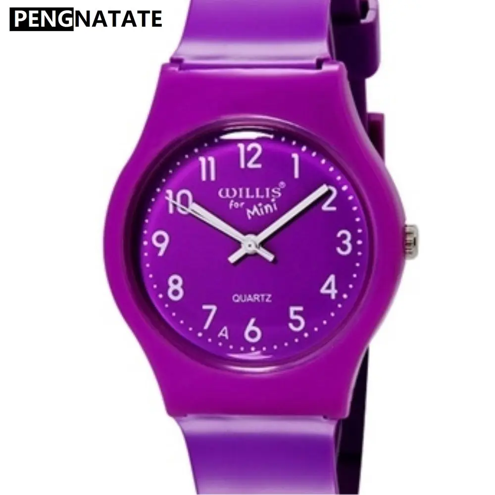

WILLIS Sport Watch Women Elegant Analog Quartz Watches Jelly Bracelet Wristwatch Student Boys Girls Relogio Masculino PENGNATATE