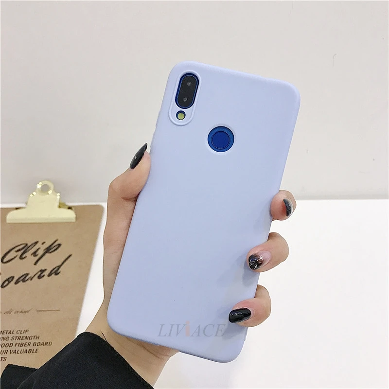 Однотонный силиконовый чехол карамельного цвета для huawei p20 lite p20lite p20 pro p30 желтый милый чехол для телефона из ТПУ