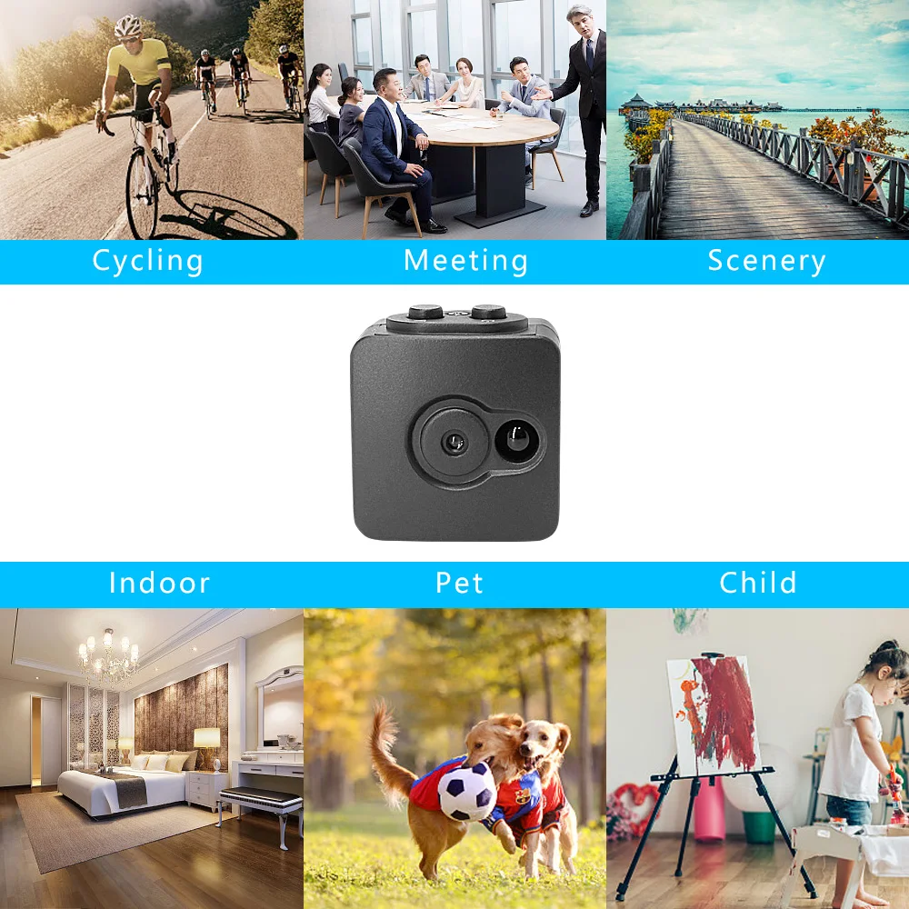 1-mini camera micro camera full HD 1080P Infrared Night Version Monitor Concealed video Voice recorder DV camera