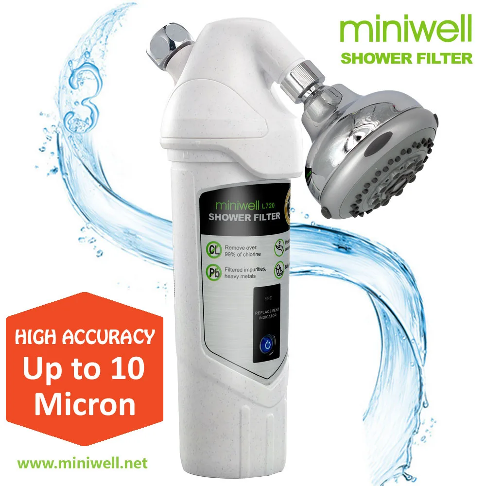 Miniwell Water Shower Purification System L720 H with shower head