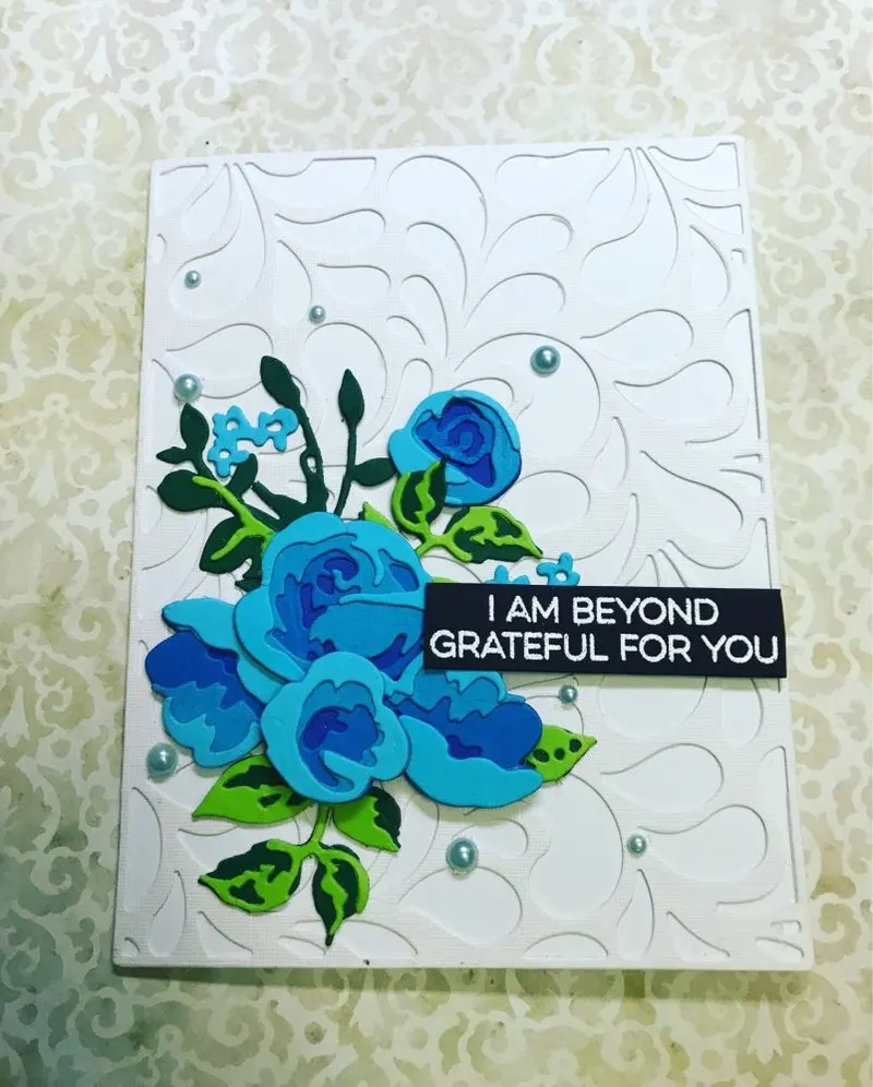 aliexpress buy flower cutting dies stencils for card