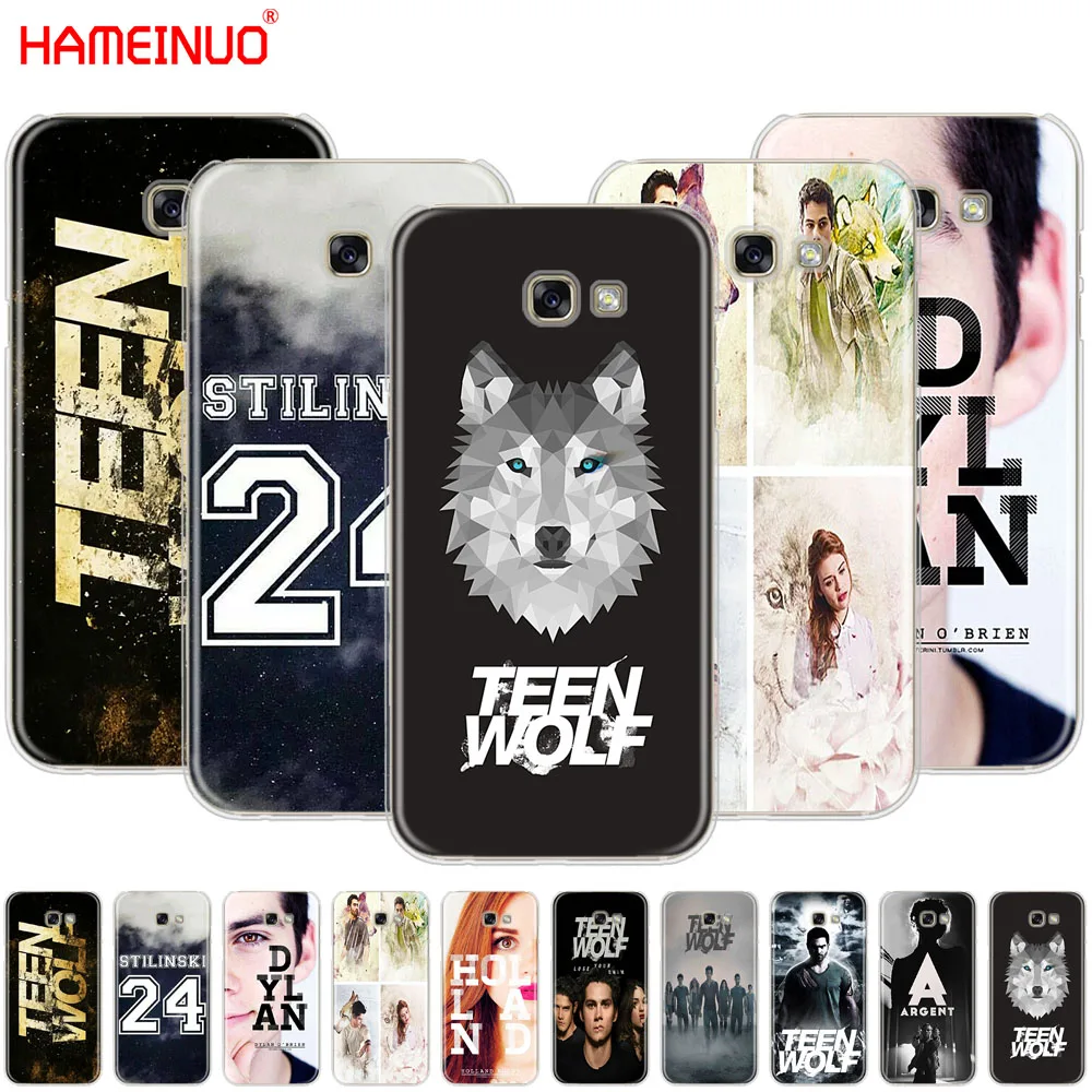 HAMEINUO чехол для сотового телефона Teen Wolf Samsung Galaxy A3 A310 A5 A510 A7 A8 A9 2016 2017 2018 | Мобильные