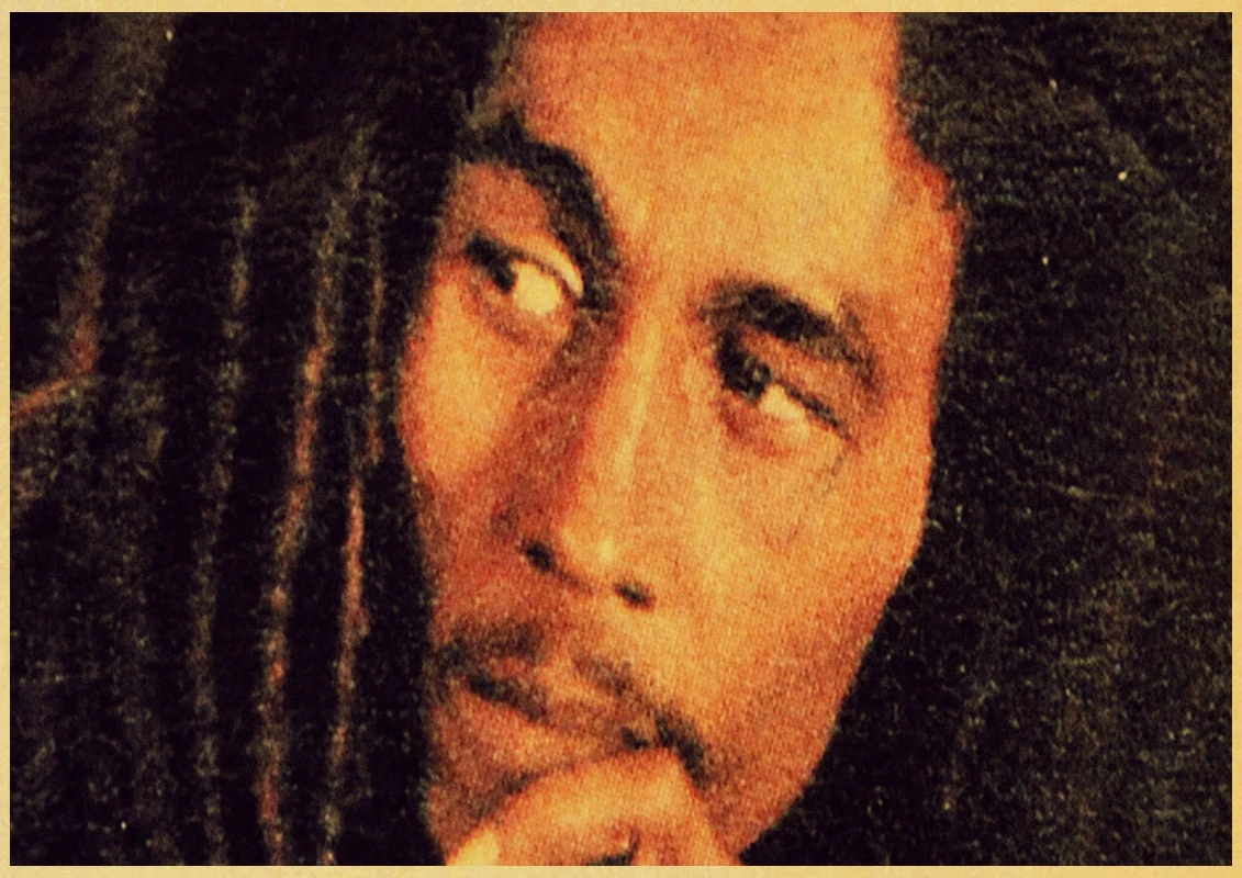 Retro Poster Bob Marley Reggae Rock Poster Nostalgic Old Keep Calm and Smoke Weed Poster Bar Pub Bedroom Wall Decorative Poster - Цвет: P015