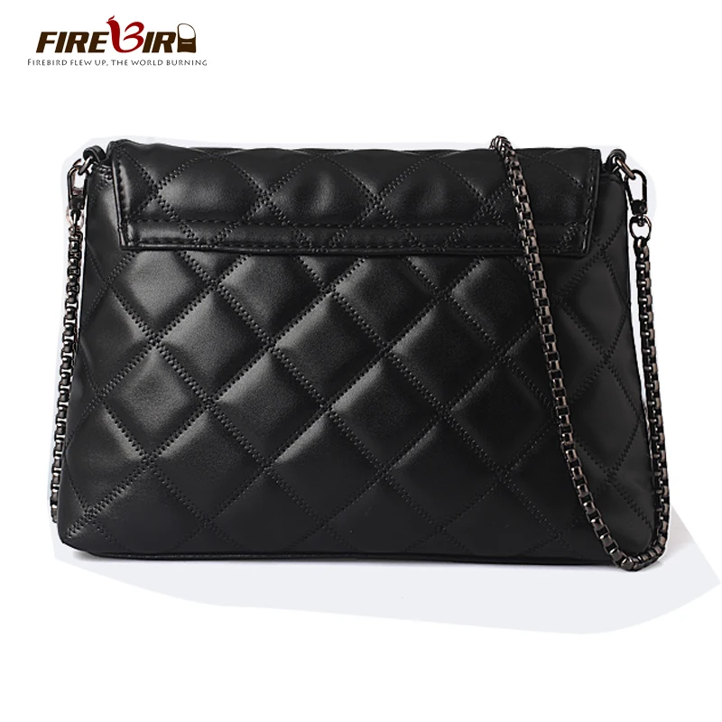  Plaid Small Fringe Embroidery Clutches Women Crossbody Black Bag Quilted Flap Shoulder Bag Women Me - 32794590652