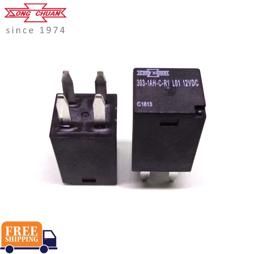 

SONGCHUAN реле 303-1AH-C-R1 12VDC 24VDC 20A совершенно новое и оригинальное реле