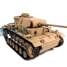 Металл Мато 1/16 Panzer III rc Танк комплект инфракрасная отдача ствола желтый 1223 TH00660