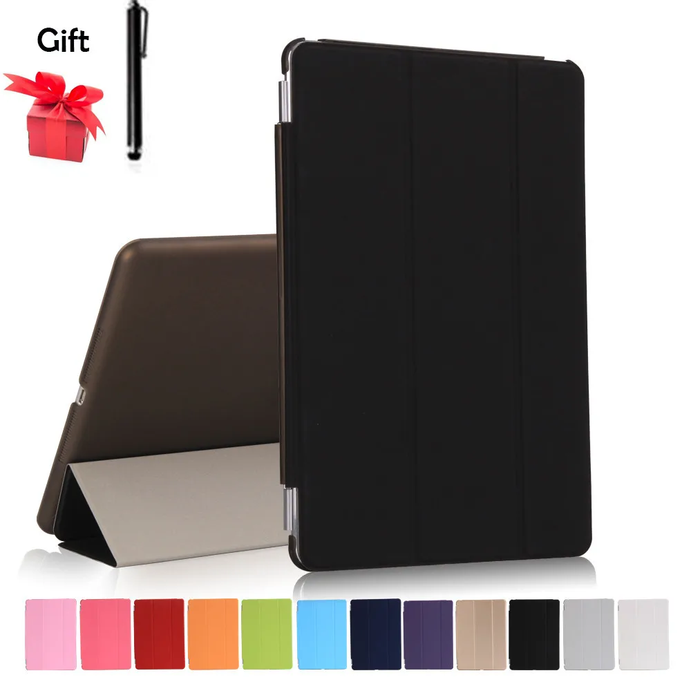 

Tablet Case for iPad 6 6th Gen 9.7" 2018 A1893 A1954 Slim Magnetic Leather Smart Cover Case Perfect Fit Slim Folding z8