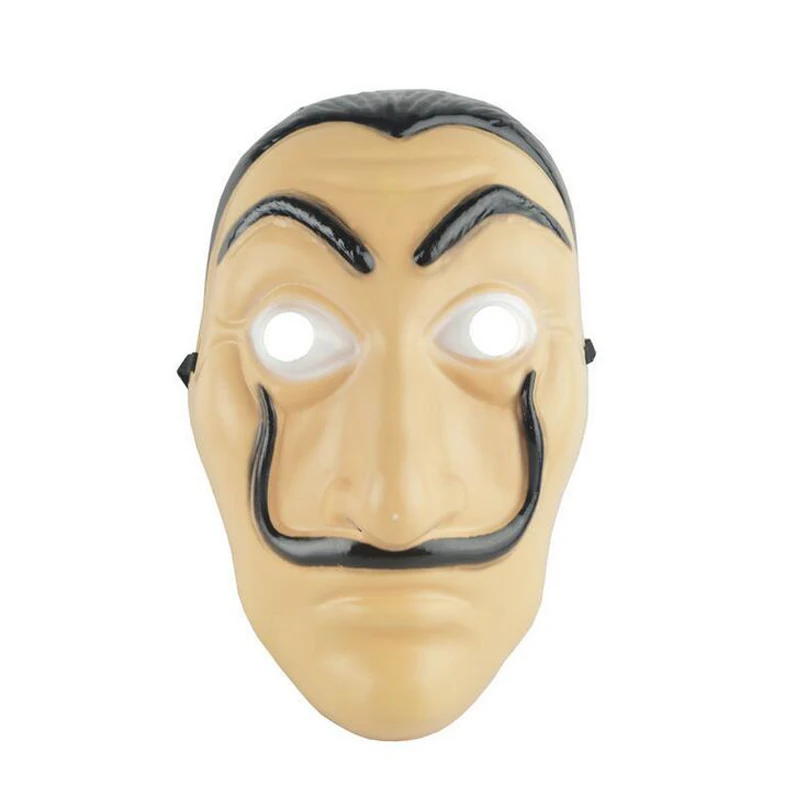 Salvador Dali Cosplay Costume La Casa De Papel Face Fancy Party Halloween Costume For Kids Adult Women and Men -