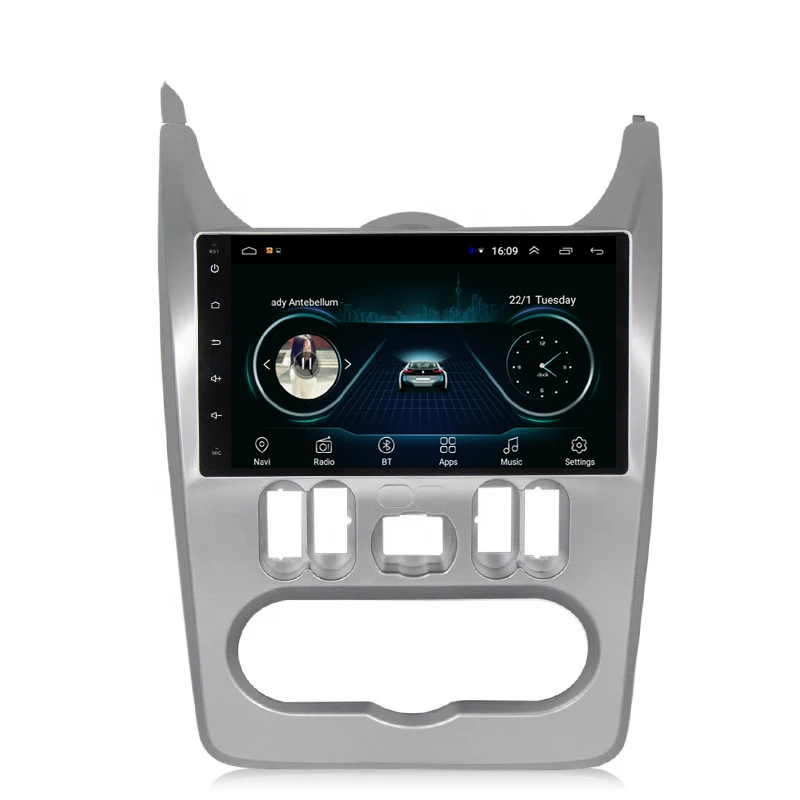 

Car radio with GPS camera built-in Wifi microphone for Renault logan i sandero lada lergus dacia duster nissan NP200 Android 8.1