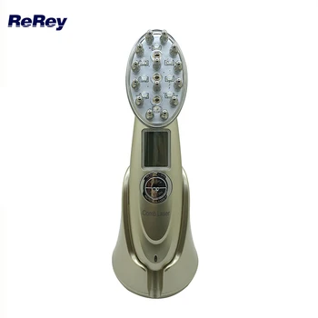 

Rechargeable Laser Comb Man Hair Regrowth Electric Hair Care Vibration Scalp Massager Anti-hair Loss Treatment EMS RF FIR Device