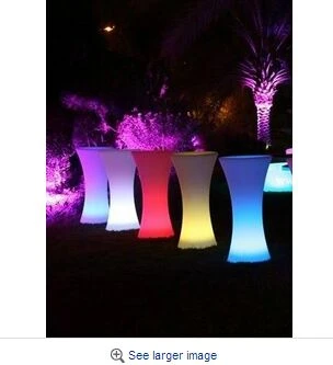 diy light up cocktail table