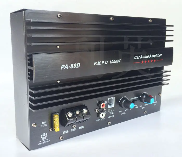 1000W big power car font b amplifier b font board 12V 10inch 15 inch font b