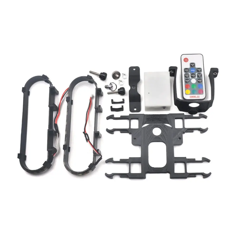 

For Dji Mavic 2 Pro Zoom Kit Colorful Led Extended Landing Gear For Dji Mavic 2 Pro Zoom Drone Accessories Night Flying