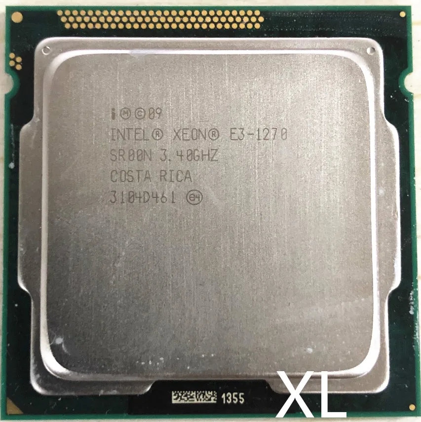 Четырехъядерный процессор Intel Xeon e3-1270 E3 1270 E3-1270 3,4 GHz LGA1155 8MB