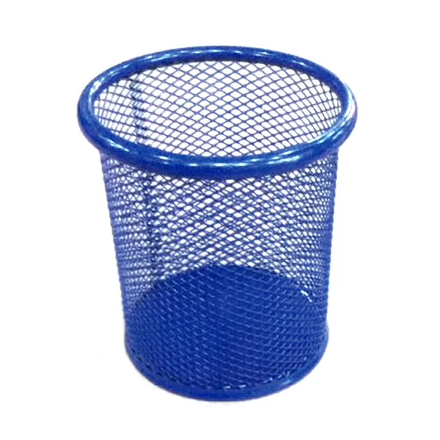 GCZW CALIENTE En Forma de Cilindro de Metal Pen Pencil Holder, 8.3 cm