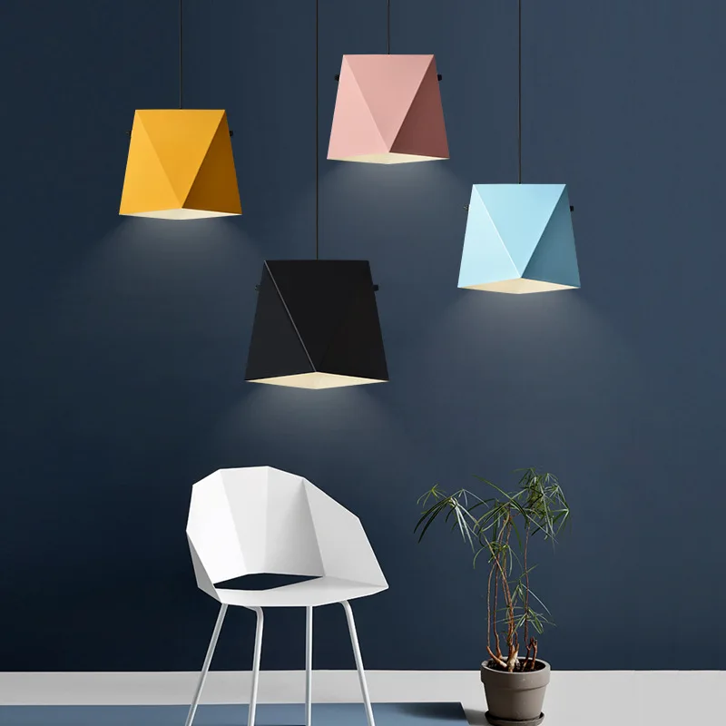 Single Head Nordic Restaurant Chandelier Modern Simple Study Lamp Creative Bar Light Cafe Macaron Decoration Lamps Free Shipping Single Head Nordic Restaurant Chandelier Modern Simple Study Lamp Creative Bar Light Cafe Macaron Decoration Lamps Free Shipping
